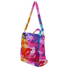 Colorful Painting Crossbody Backpack by artworkshop