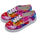 Colorful Painting Kids  Classic Low Top Sneakers View2