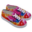 Colorful Painting Kids  Classic Low Top Sneakers View3