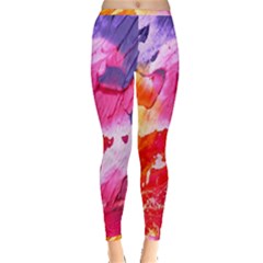 Colorful Painting Inside Out Leggings by artworkshop