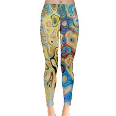 Colorful Structure Leggings  by artworkshop