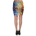 Colorful Structure Bodycon Skirt View2