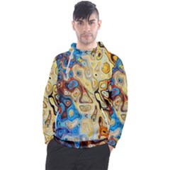 Colorful Structure Men s Pullover Hoodie by artworkshop