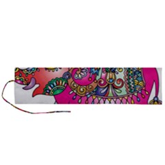 Decorative Elephant Roll Up Canvas Pencil Holder (l) by artworkshop