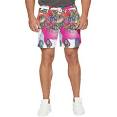 Decorative Elephant Men s Runner Shorts