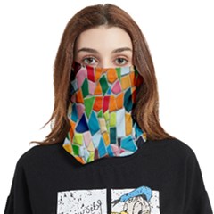 Mosaic Tiles Face Covering Bandana (two Sides) by artworkshop