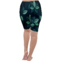 Plant Leaves Cropped Leggings  View4