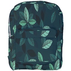 Plant Leaves Full Print Backpack by artworkshop