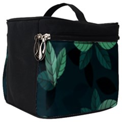 Plant Leaves Make Up Travel Bag (big) by artworkshop