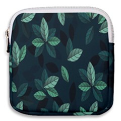 Plant Leaves Mini Square Pouch by artworkshop