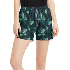 Plant Leaves Women s Runner Shorts