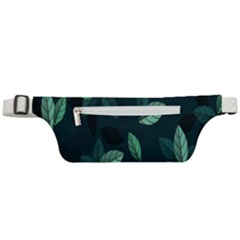 Plant Leaves Active Waist Bag by artworkshop