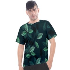 Plant Leaves Men s Sport Top by artworkshop