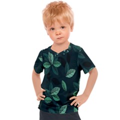 Plant Leaves Kids  Sports Tee