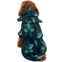 Plant Leaves Dog Coat View2