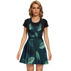 Plant Leaves Apron Dress