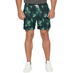 Plant Leaves Men s Runner Shorts