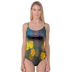 Raindrops Water Camisole Leotard  by artworkshop