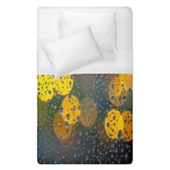 Raindrops Water Duvet Cover (single Size) by artworkshop