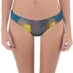 Raindrops Water Reversible Hipster Bikini Bottoms by artworkshop