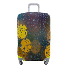 Raindrops Water Luggage Cover (small) by artworkshop