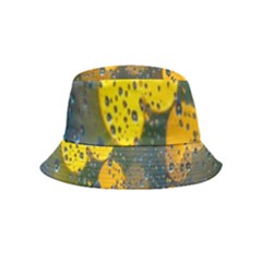 Raindrops Water Inside Out Bucket Hat (kids) by artworkshop