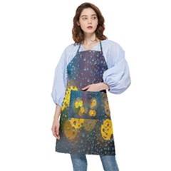 Raindrops Water Pocket Apron by artworkshop