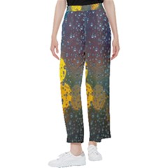 Raindrops Water Women s Pants  by artworkshop