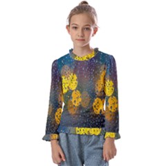 Raindrops Water Kids  Frill Detail Tee