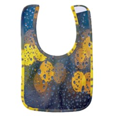 Raindrops Water Baby Bib by artworkshop