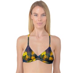 Raindrops Water Reversible Tri Bikini Top by artworkshop