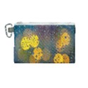 Raindrops Water Canvas Cosmetic Bag (Medium) View1