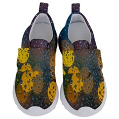 Raindrops Water Kids  Velcro No Lace Shoes by artworkshop