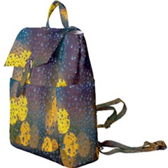 Raindrops Water Buckle Everyday Backpack by artworkshop