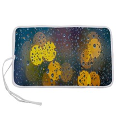 Raindrops Water Pen Storage Case (l) by artworkshop