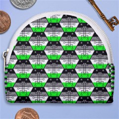 Hackers Town Void Mantis Hexagon Agender Agender Info Pride Flag Horseshoe Style Canvas Pouch by WetdryvacsLair