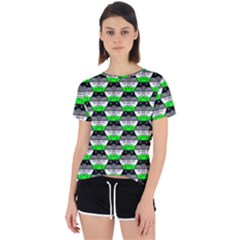 Hackers Town Void Mantis Hexagon Agender Agender Info Pride Flag Open Back Sport Tee by WetdryvacsLair