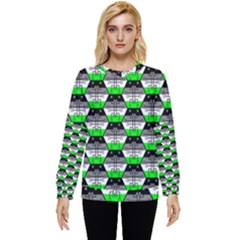 Hackers Town Void Mantis Hexagon Agender Agender Info Pride Flag Hidden Pocket Sweatshirt