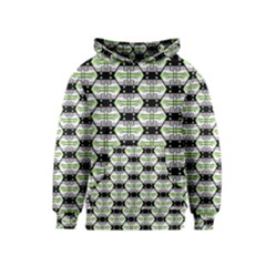 Hackers Town Void Mantis Hexagon Agender Pride Flag Kids  Pullover Hoodie