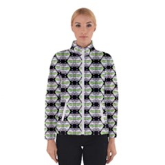 Hackers Town Void Mantis Hexagon Agender Pride Flag Women s Bomber Jacket by WetdryvacsLair