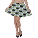 Hackers Town Void Mantis Hexagon Agender Pride Flag Velvet Skater Skirt View1