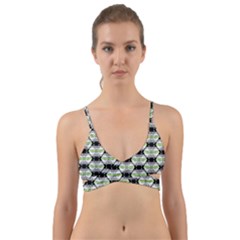 Hackers Town Void Mantis Hexagon Agender Pride Flag Wrap Around Bikini Top by WetdryvacsLair