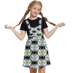 Hackers Town Void Mantis Hexagon Agender Pride Flag Kids  Apron Dress