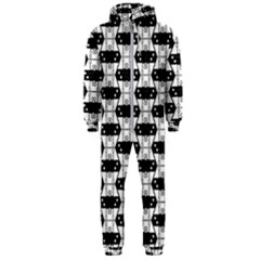 Hackers Town Void Mantis Hexagon Agender Rumpus Parable 2 Pride Flag Hooded Jumpsuit (men)