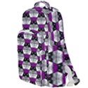 Hackers Town Void Mantis Hexagon Asexual Ace Pride Flag Double Compartment Backpack View1