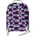 Hackers Town Void Mantis Hexagon Asexual Ace Pride Flag Double Compartment Backpack View3