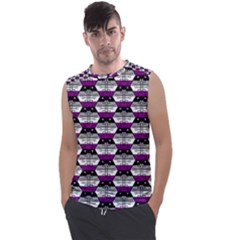 Hackers Town Void Mantis Hexagon Asexual Ace Pride Flag Men s Regular Tank Top by WetdryvacsLair