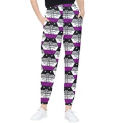 Hackers Town Void Mantis Hexagon Asexual Ace Pride Flag Tapered Pants by WetdryvacsLair