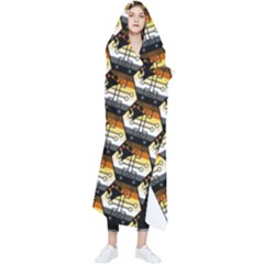 Hackers Town Void Mantis Hexagon Bear Pride Flag Wearable Blanket by WetdryvacsLair