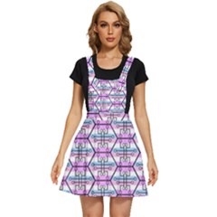 Hackers Town Void Mantis Hexagon Bigender Pride Flag Apron Dress by WetdryvacsLair